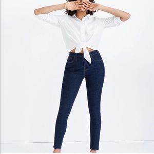 Madewell curvy skinny high rise